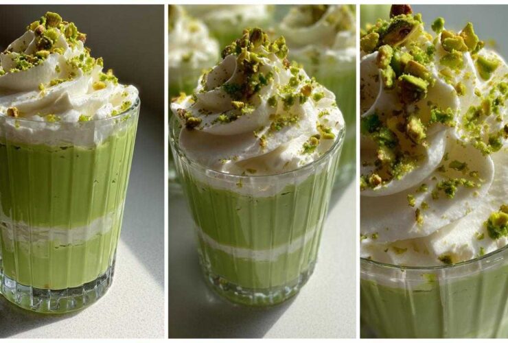 Lucky Green Pistachio Pudding Parfaits (St. Patrick’s Day Treat)