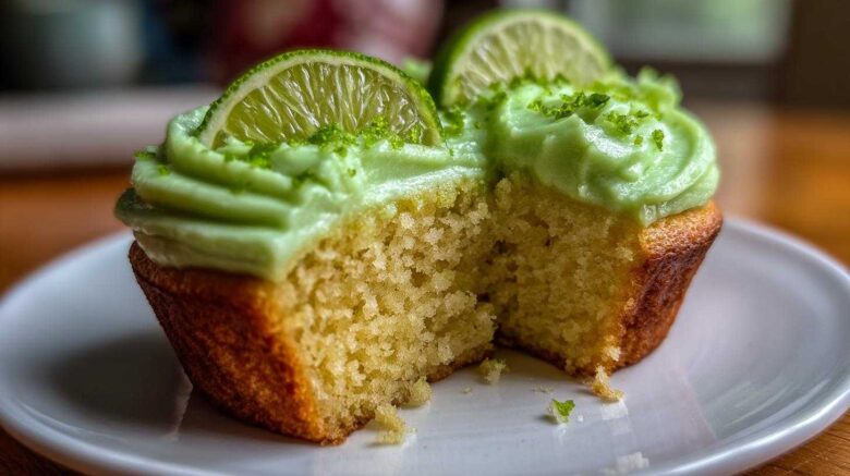 Margarita Cupcakes with Tequila Lime Frosting (Fiesta in a Bite)