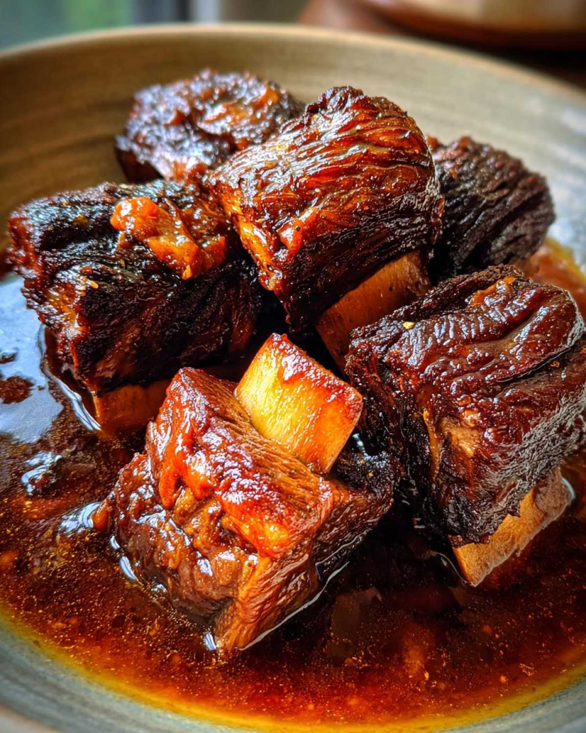 Melt-in-Your-Mouth Braised Short Ribs (Luxury Dinner at Home) - detail 1