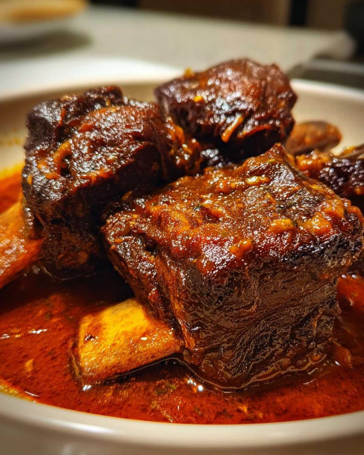 Melt-in-Your-Mouth Braised Short Ribs (Luxury Dinner at Home) - detail 2