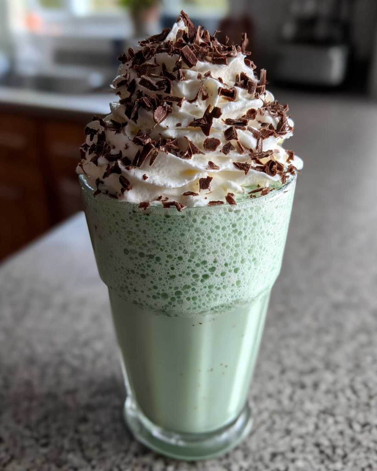 Mint Chocolate Chip Milkshake (Dessert Drink Bliss) - detail 1