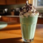 Mint Chocolate Chip Milkshake (Dessert Drink Bliss)