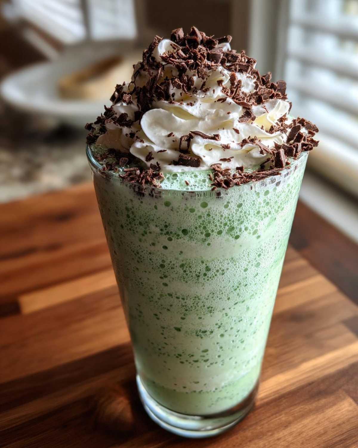 Mint Chocolate Chip Milkshake (Dessert Drink Bliss) - detail 2