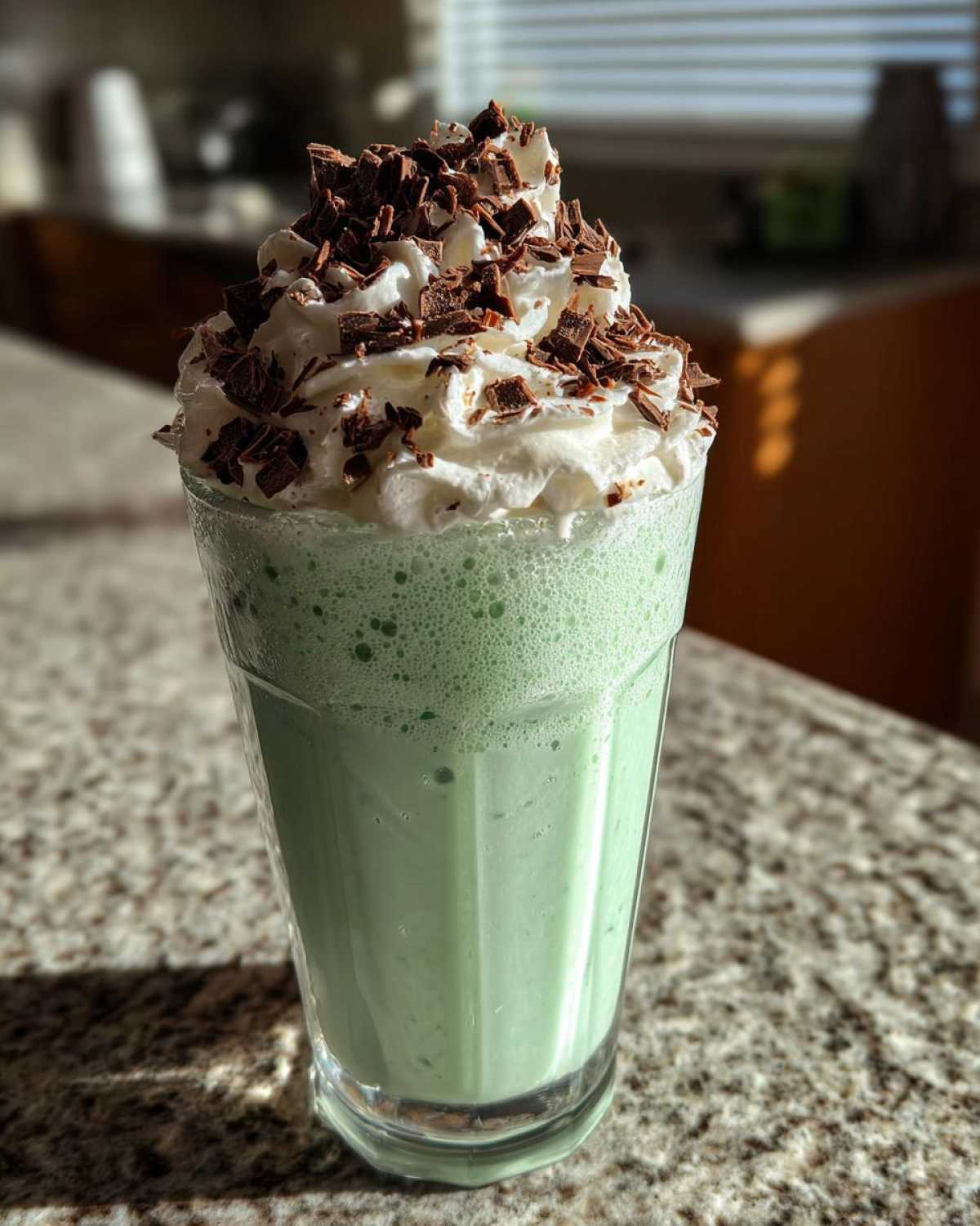 Mint Chocolate Chip Milkshake (Dessert Drink Bliss) - detail 4
