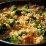 One-Pan Cheesy Broccoli Chicken Rice (No More Boring Chicken!)