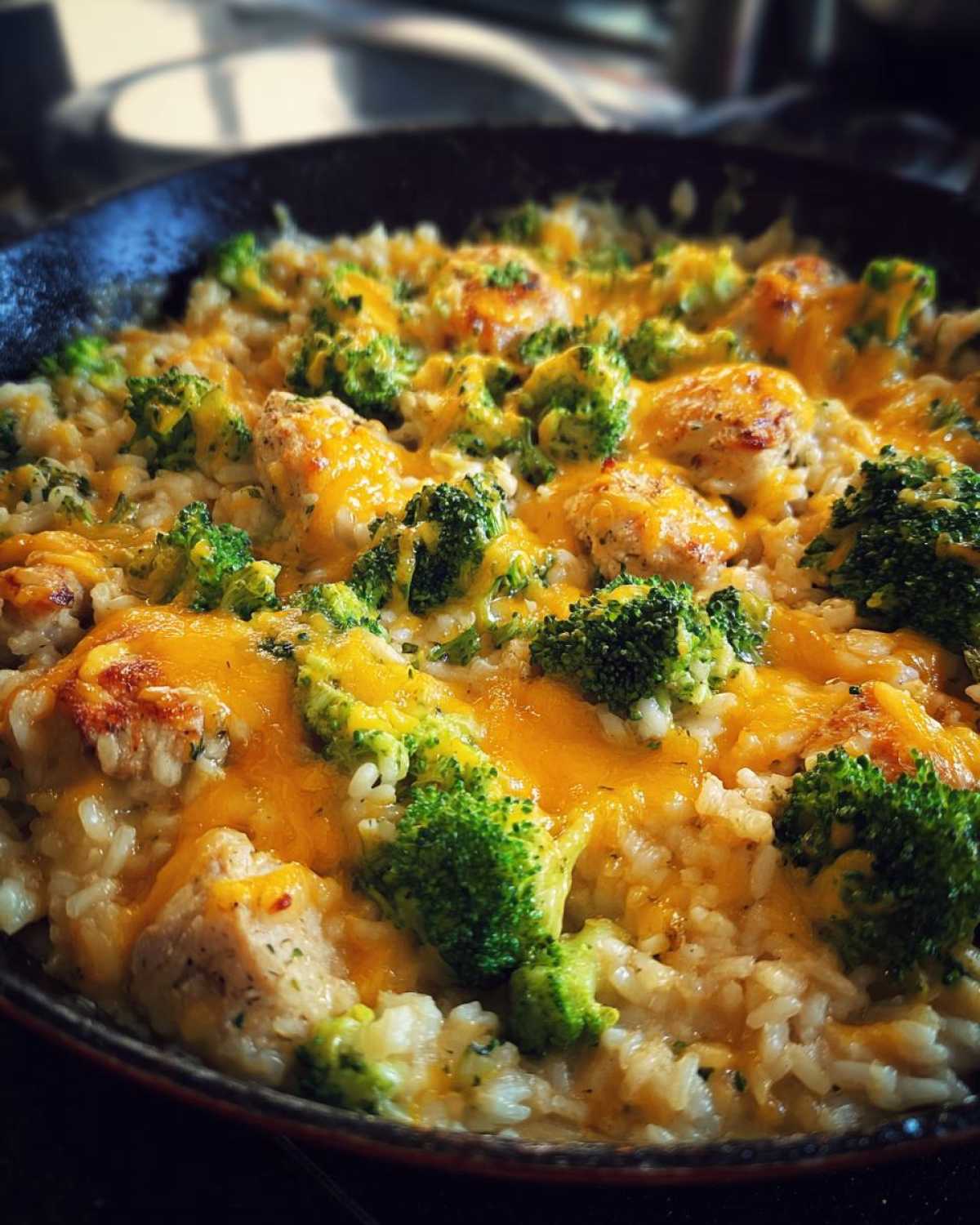 One-Pan Cheesy Broccoli Chicken Rice (No More Boring Chicken!) - detail 3