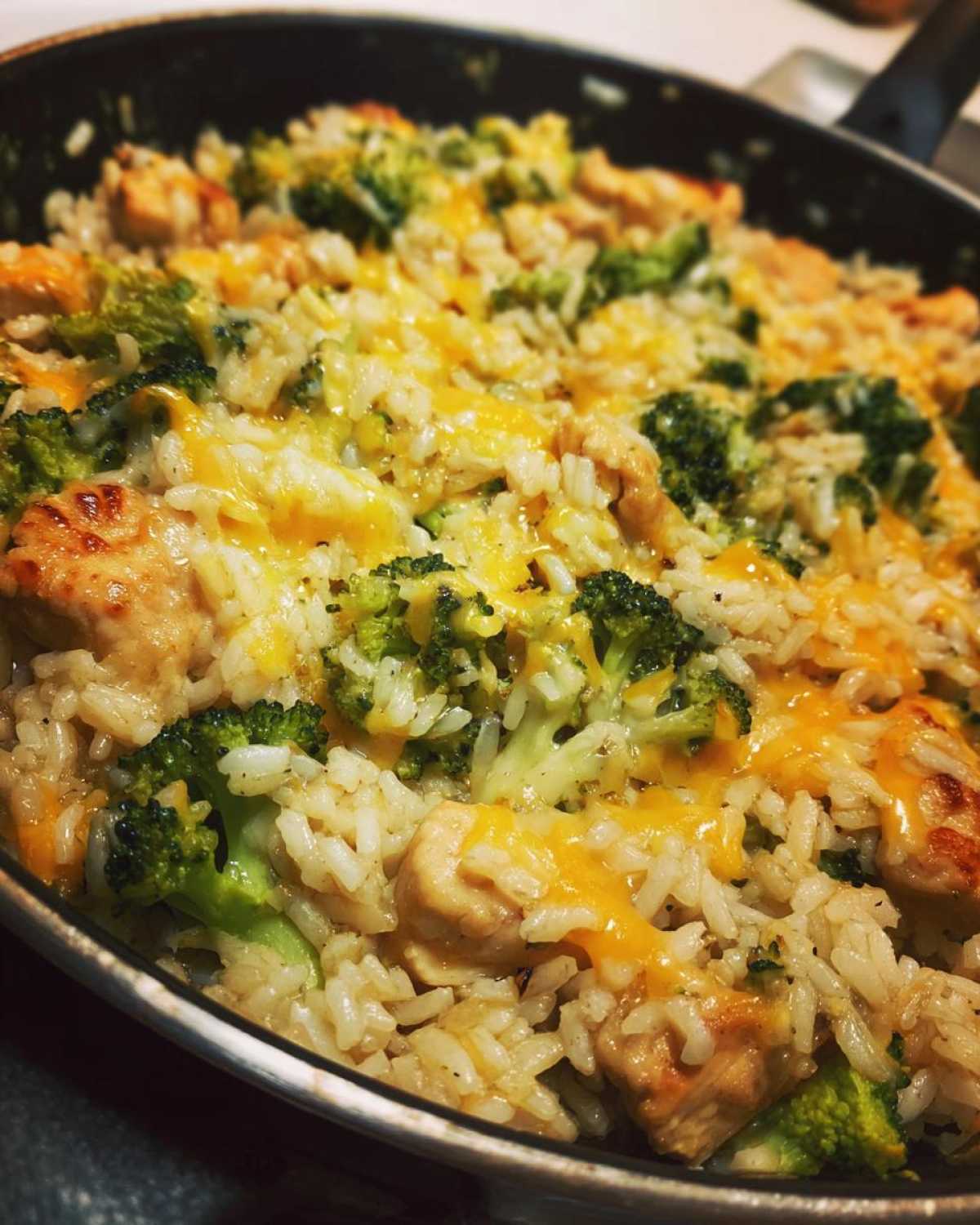 One-Pan Cheesy Broccoli Chicken Rice (No More Boring Chicken!) - detail 4