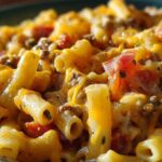 One-Pot Bacon Cheeseburger Pasta (Comfort Food Mashup)