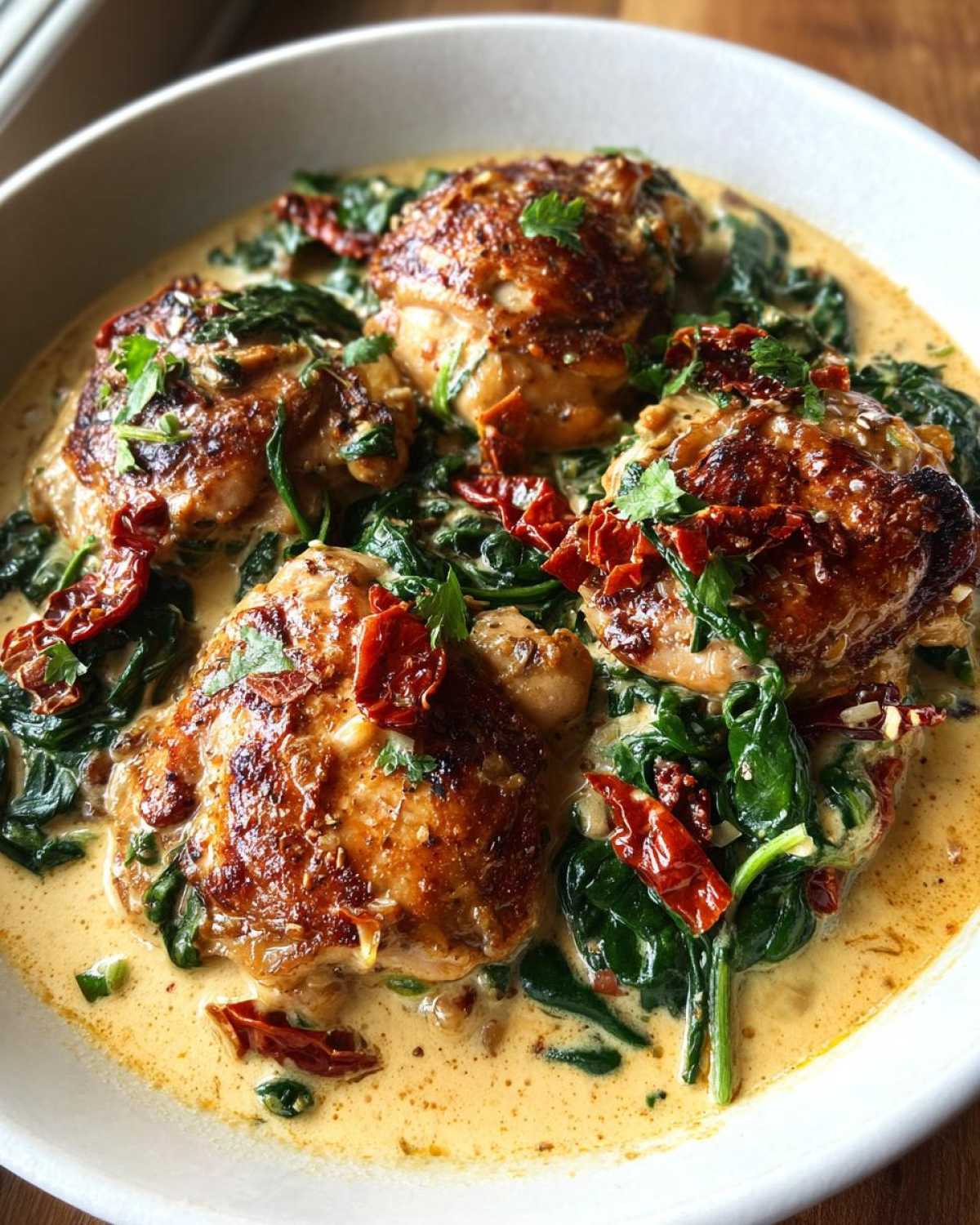 One-Pot Creamy Garlic Tuscan Chicken (Weeknight Winner) - detail 1