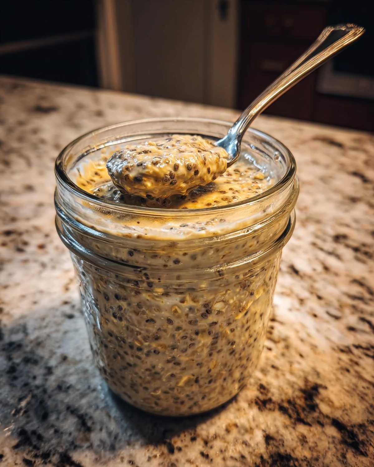 Overnight Chia Oatmeal (Grab-and-Go Fiber Boost) - detail 1