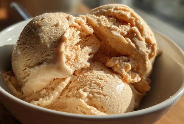 Peanut Butter Banana Ice Cream (One-Ingredient Wonder)