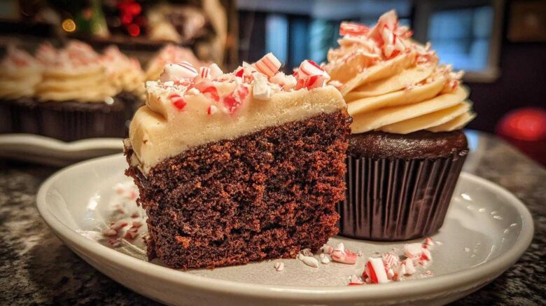 Peppermint Mocha Cupcakes (Holiday Coffeehouse Flavors at Home)
