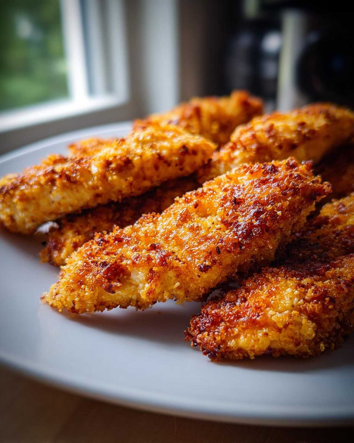 Quinoa Crusted Chicken Tenders (Gluten-Free Crunchy Bake) - detail 1