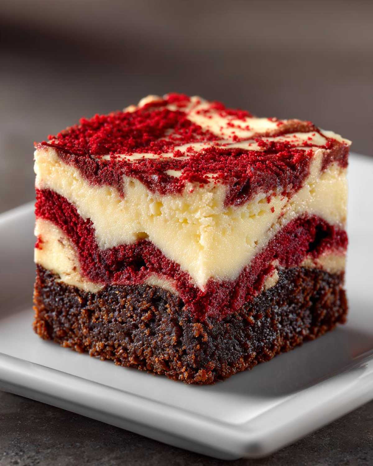 Red Velvet Cheesecake Brownies (Two Desserts in One!) - detail 4