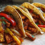 Sheet Pan Tofu Fajitas (Vegan Meal Prep Magic)