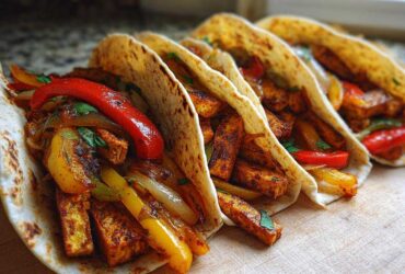 Sheet Pan Tofu Fajitas (Vegan Meal Prep Magic)