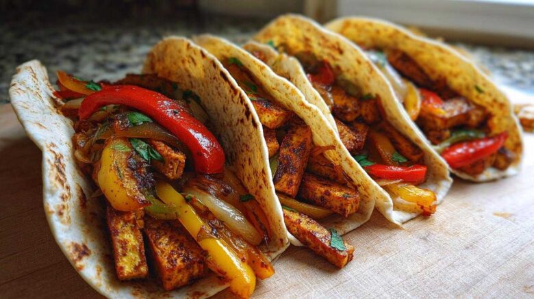 Sheet Pan Tofu Fajitas (Vegan Meal Prep Magic)