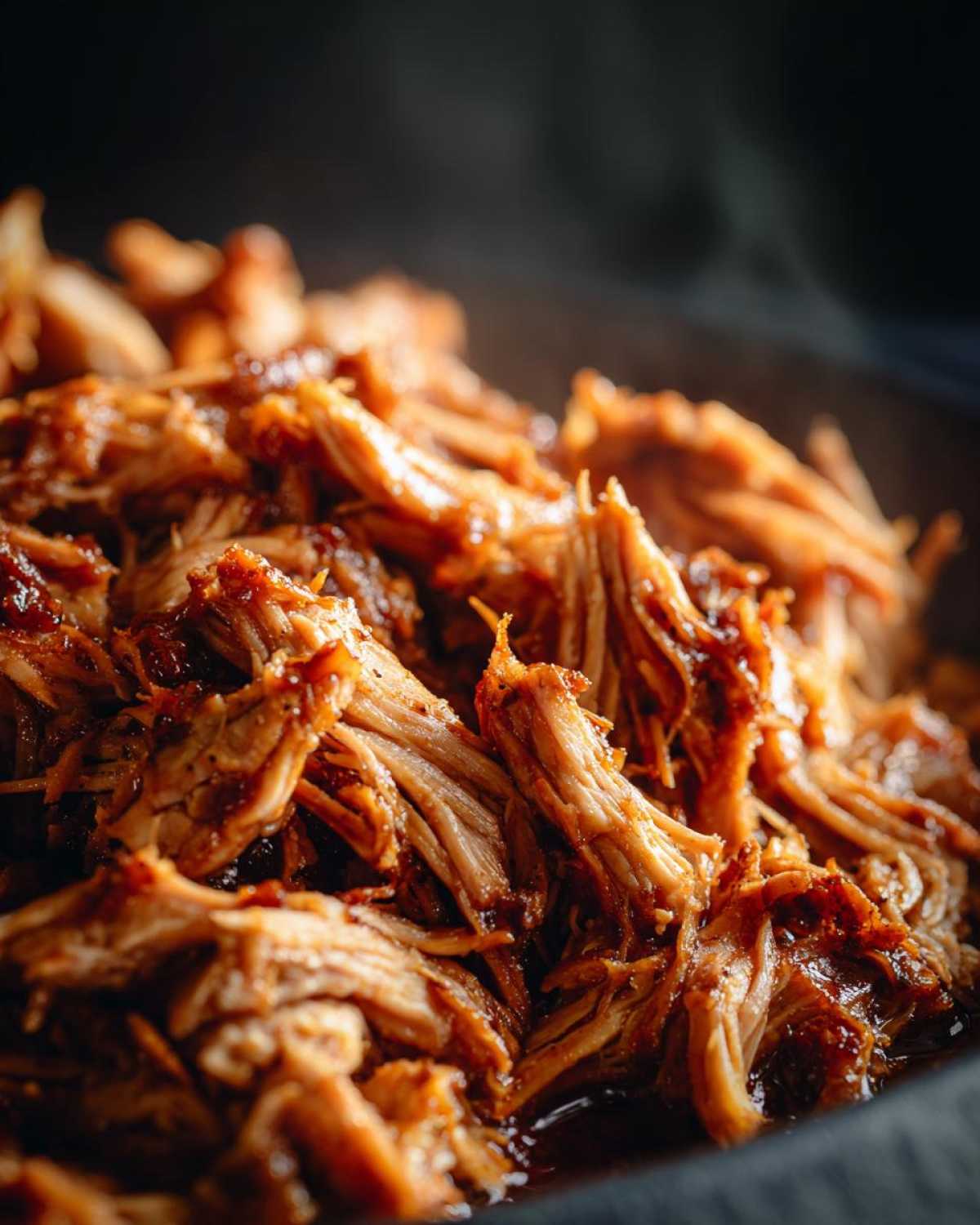 Slow Cooker Honey Garlic Pulled Pork (Set It & Forget It Magic) - detail 2