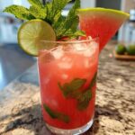 Sparkling Watermelon Lime Cooler (Hydrating Summer Mocktail)