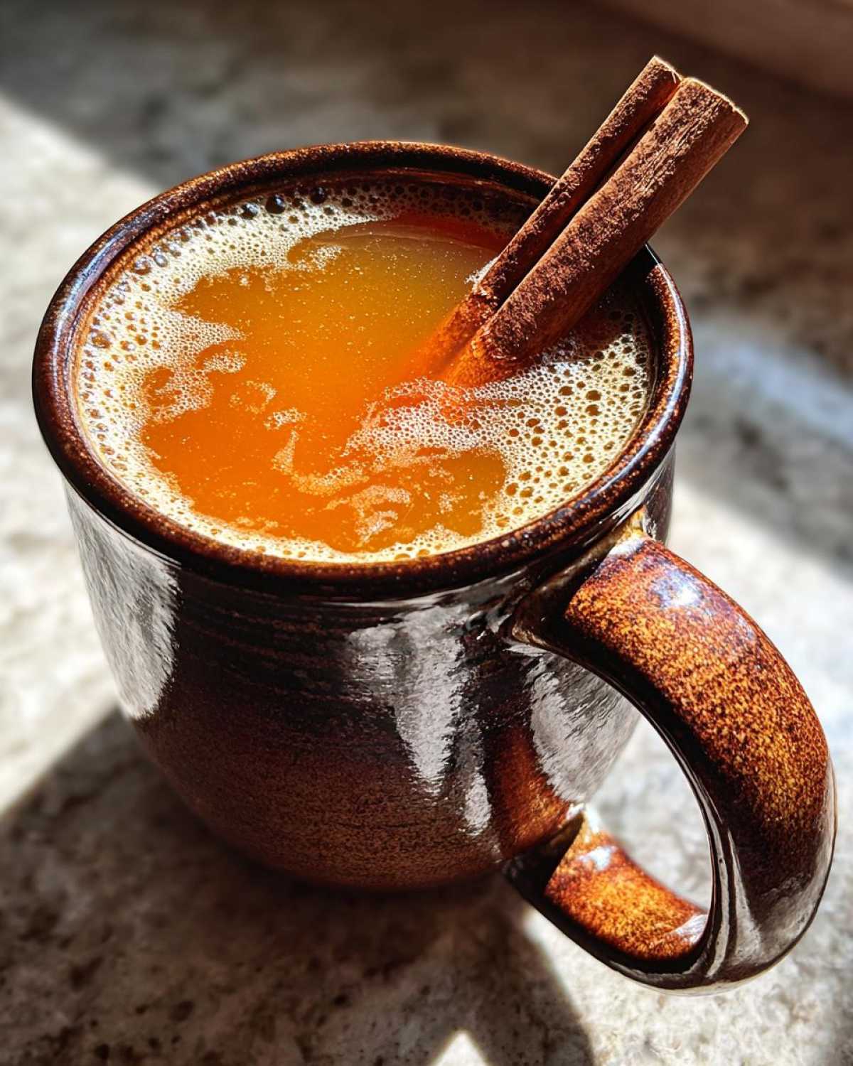 Spiced Caramel Apple Cider (Slow Cooker Fall Drink Magic) - detail 1