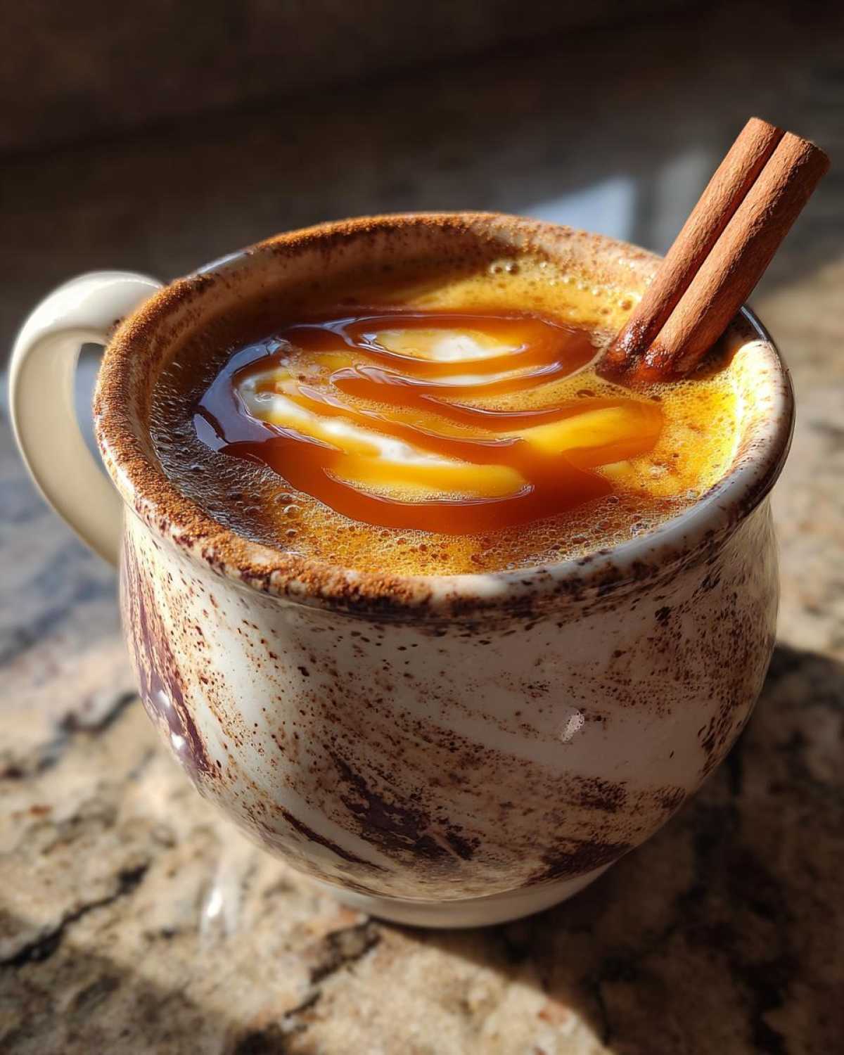 Spiced Caramel Apple Cider (Slow Cooker Fall Drink Magic) - detail 2