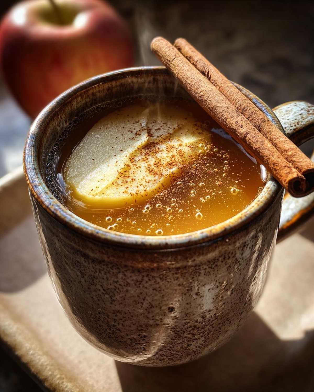 Spiced Caramel Apple Cider (Slow Cooker Fall Drink Magic) - detail 3