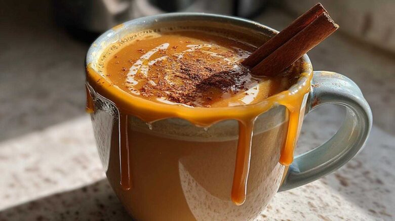 Spiced Caramel Apple Cider (Slow Cooker Fall Drink Magic)