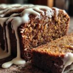 Spiced Gingerbread Loaf with Vanilla Glaze (Holiday Baking Smells Amazing)