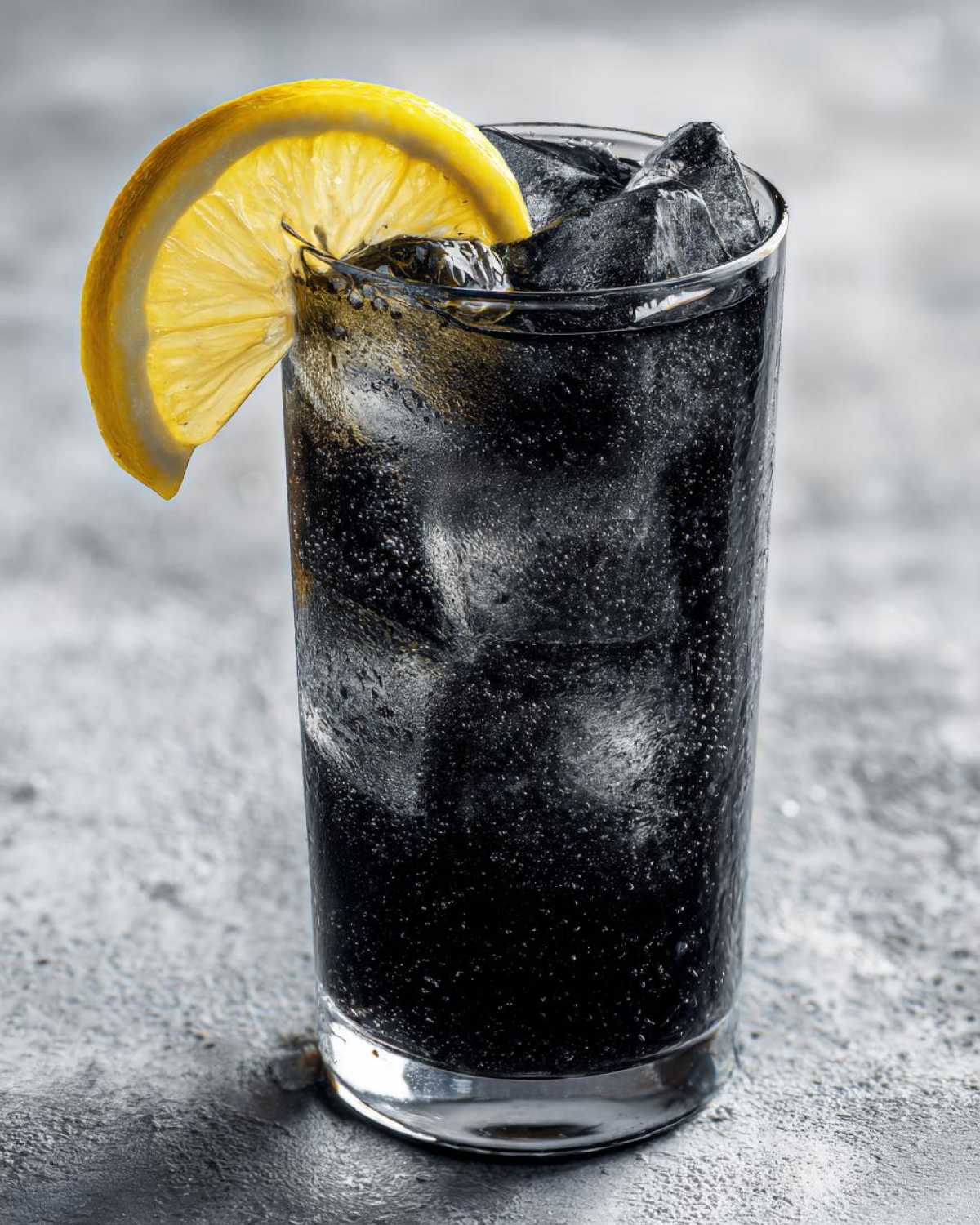 Spooky Black Charcoal Lemonade (Halloween Goth Drink Trend) - detail 1
