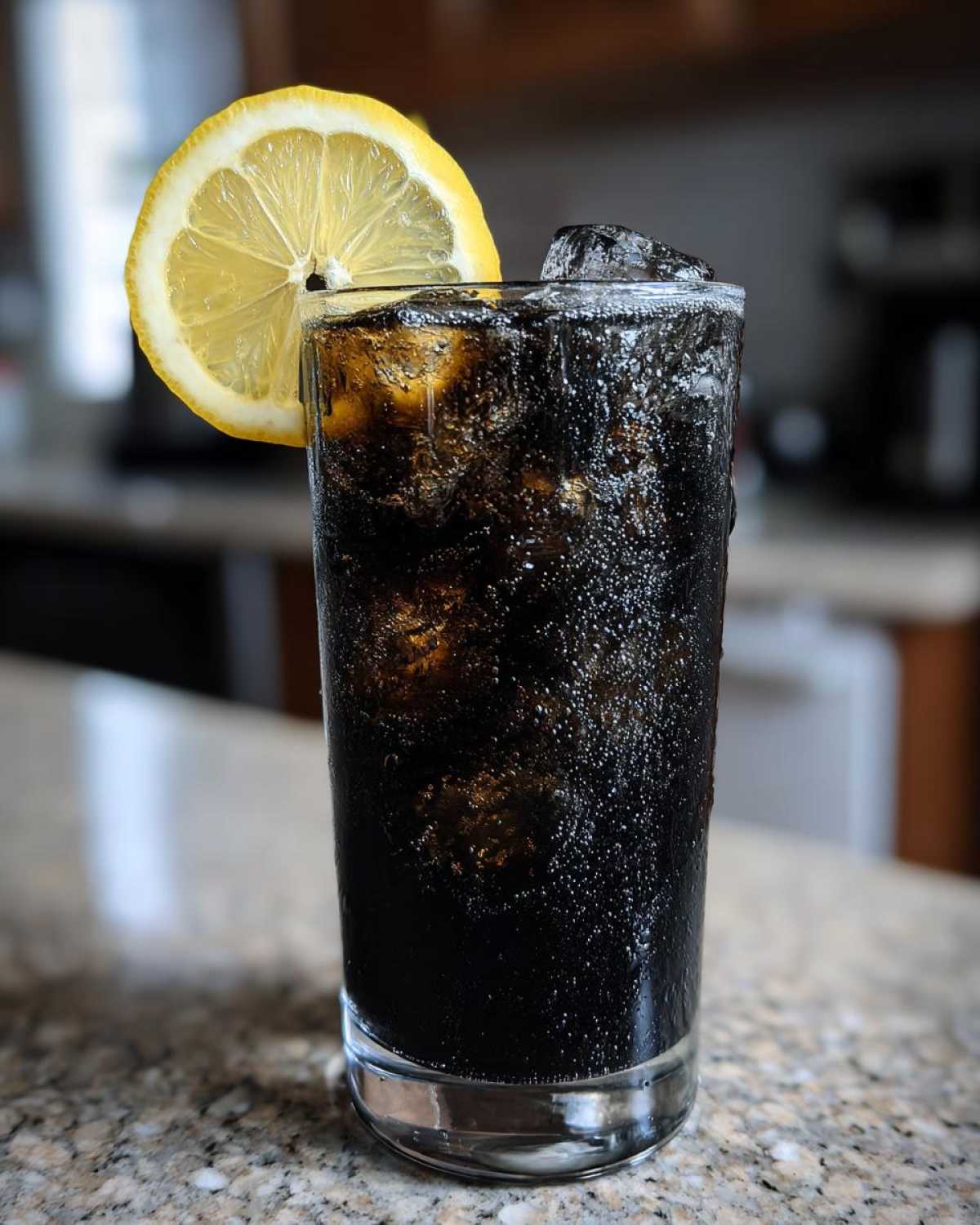 Spooky Black Charcoal Lemonade (Halloween Goth Drink Trend) - detail 2