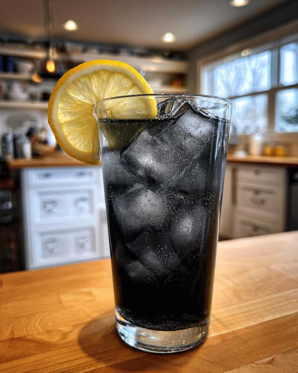 Spooky Black Charcoal Lemonade (Halloween Goth Drink Trend) - detail 3