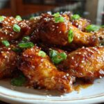 Sriracha Honey Garlic Chicken Wings (Finger-Licking Good Snack)