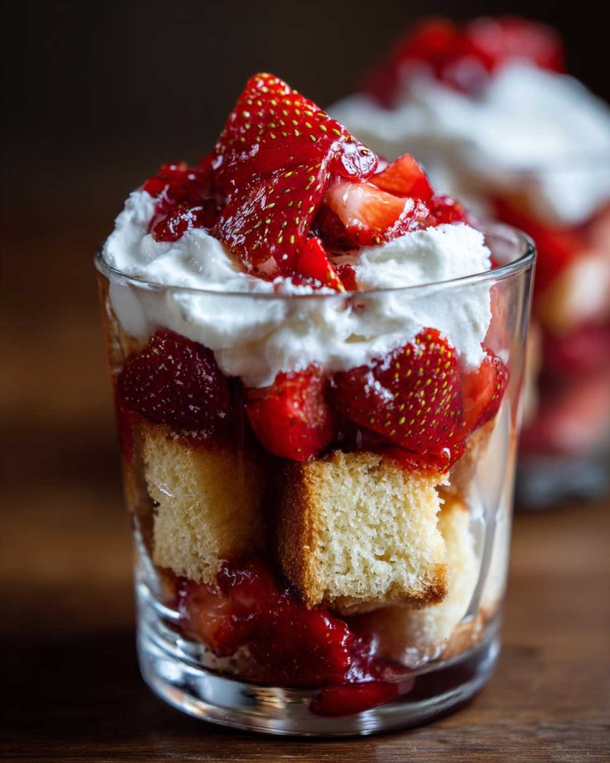 Strawberry Shortcake Trifle Cups (No-Bake Individual Desserts) - detail 1