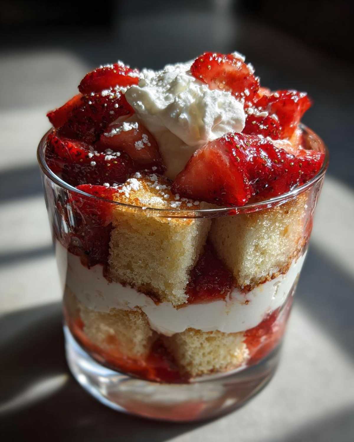 Strawberry Shortcake Trifle Cups (No-Bake Individual Desserts) - detail 2