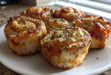 Stuffed Crust Pizza Rolls (Homemade Snack-Dinner Mashup)