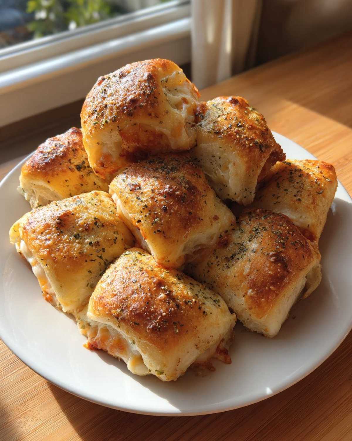 Stuffed Crust Pizza Rolls (Homemade Snack-Dinner Mashup) - detail 4