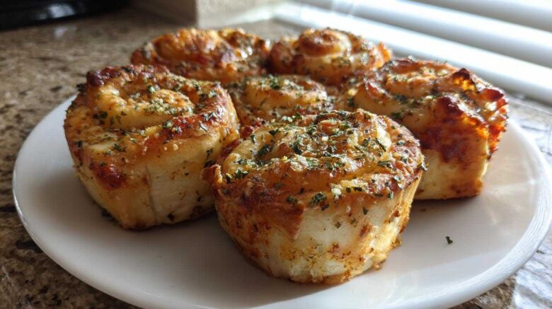 Stuffed Crust Pizza Rolls (Homemade Snack-Dinner Mashup)