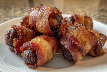 Sweet and Salty Bacon-Wrapped Dates (3 Ingredients, Wow Factor)