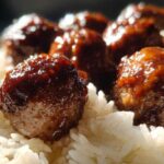Teriyaki-Glazed Meatballs & Rice (A Freezer Friendly Dinner Win)