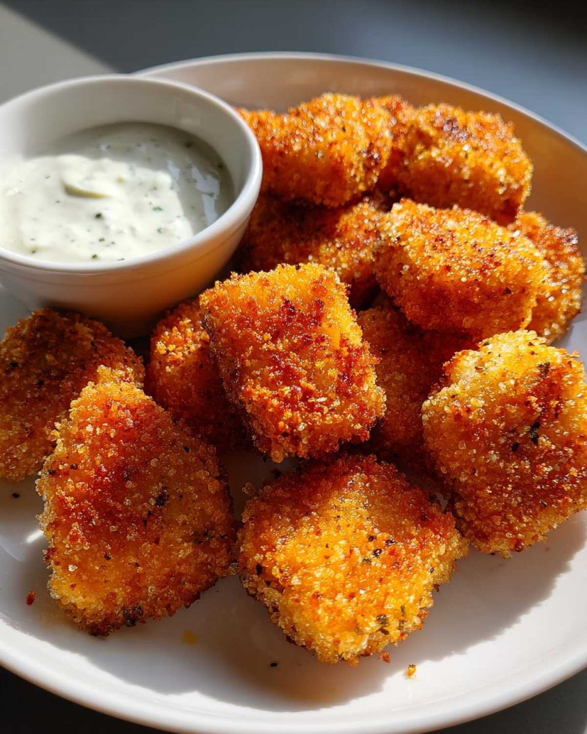 Tofu 'Chicken' Nuggets with Vegan Ranch (Kids Won’t Notice!) - detail 2