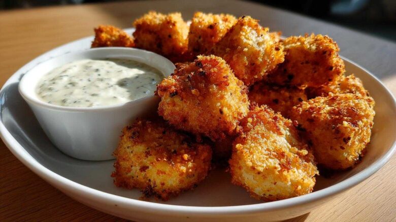 Tofu 'Chicken' Nuggets with Vegan Ranch (Kids Won’t Notice!)