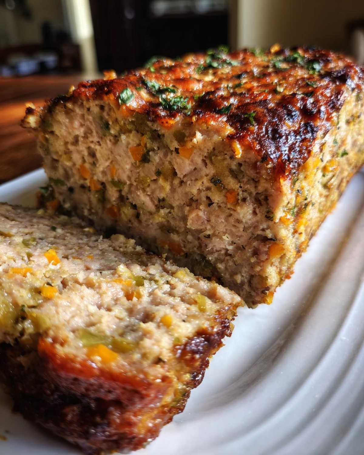 Veggie-Packed Turkey Meatloaf (Comfort Food Makeover) - detail 1