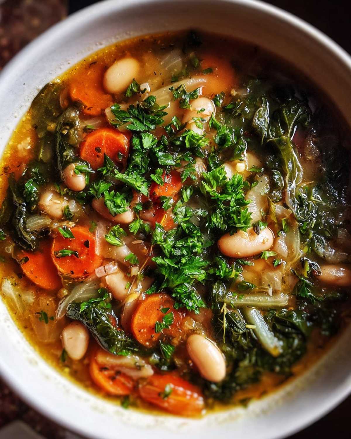 Veggie-Powered Minestrone Soup (Hearty & Low-Calorie) - detail 2