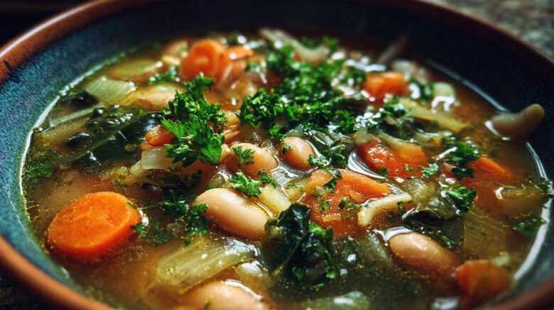 Veggie-Powered Minestrone Soup (Hearty & Low-Calorie)