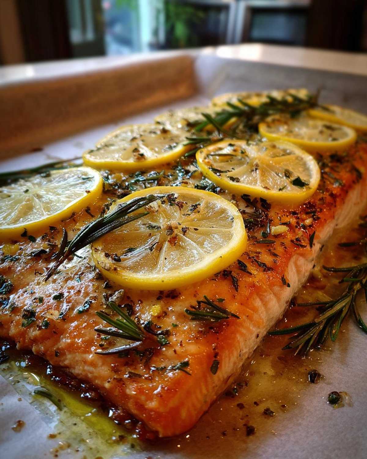 Zesty Lemon Herb Salmon Bake (No-Fail Juicy Fish Dinner) - detail 3