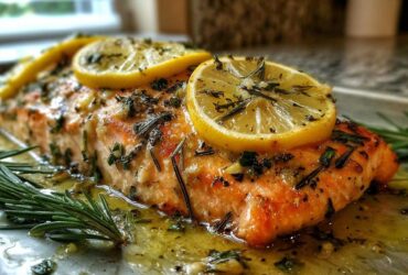 Zesty Lemon Herb Salmon Bake (No-Fail Juicy Fish Dinner)