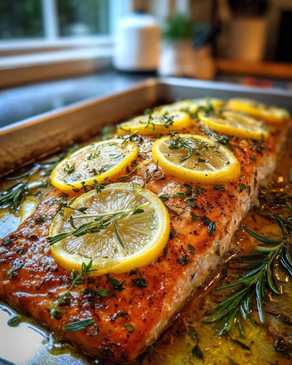 Zesty Lemon Herb Salmon Bake (No-Fail Juicy Fish Dinner) - detail 4