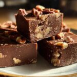 3-Ingredient Maple Pecan Fudge