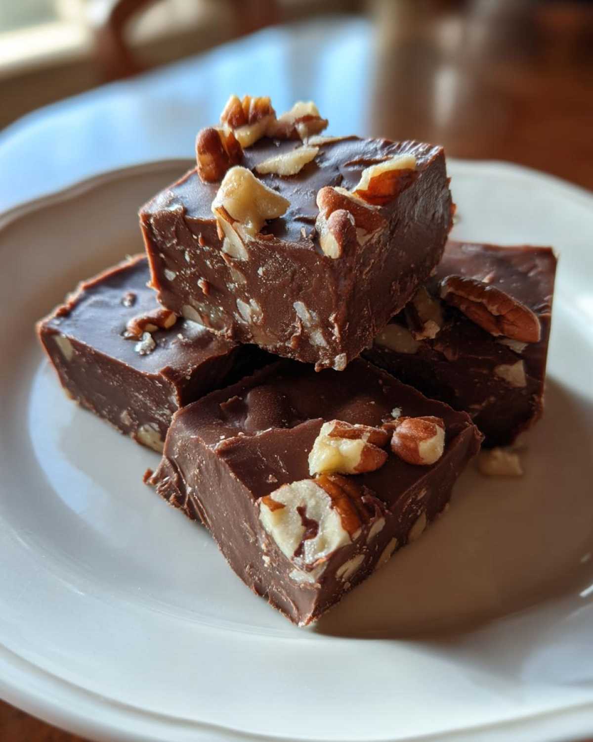 3-Ingredient Maple Pecan Fudge - detail 2