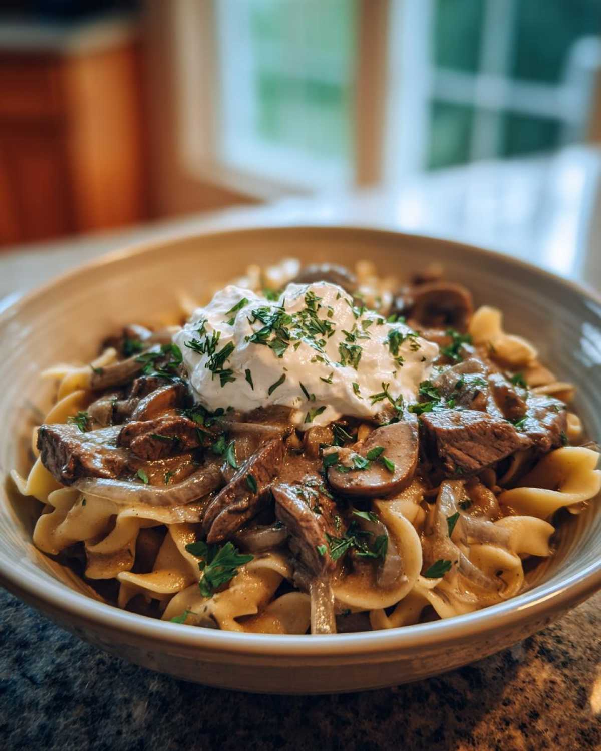 5-Ingredient Beef Stroganoff - detail 2
